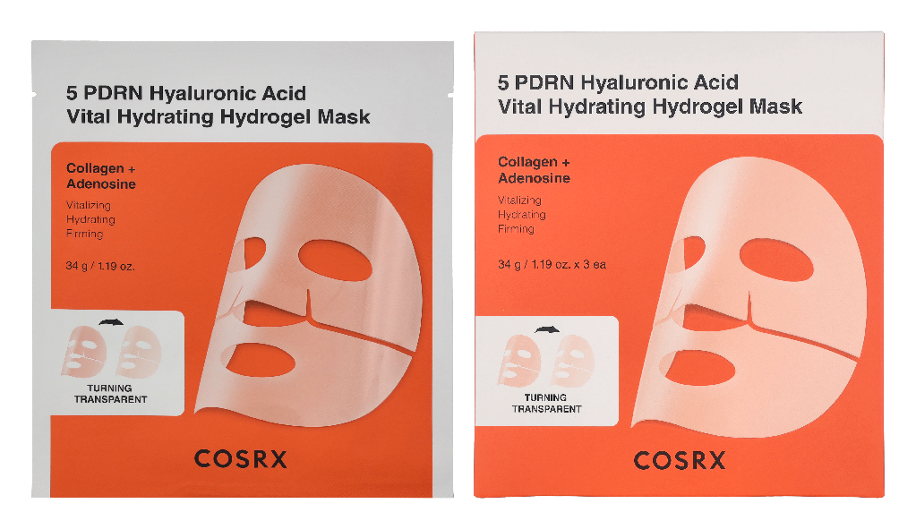 Cosrx 5 PDRN Hyaluronic Acid Vital Hydrating Hydrogel Mask 102 g