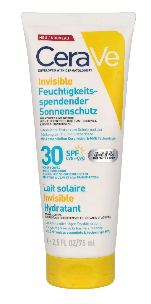 CeraVe Invisible Hydrating Sunscreen SPF 30 75 ml