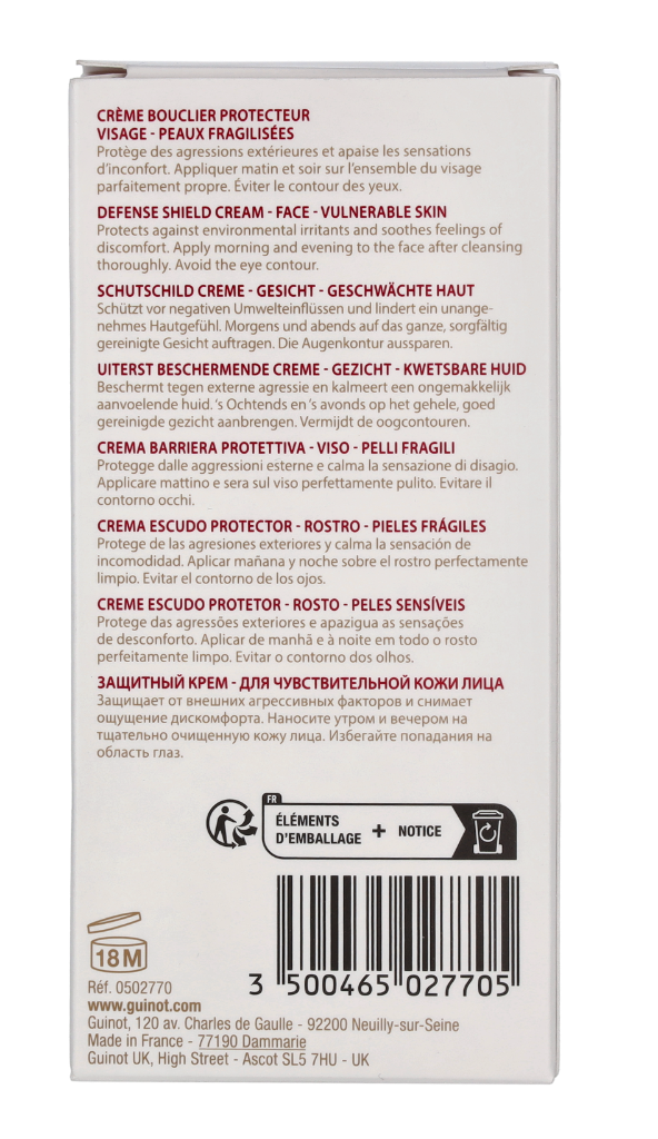 Guinot Protection Defense Shield Cream 50 ml