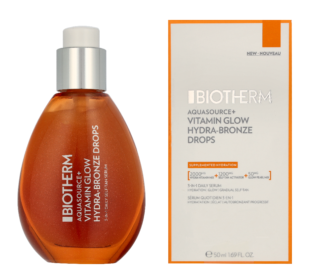 Biotherm Aquasource+ Vitamin Glow Hydra-bronze Drops 50 ml