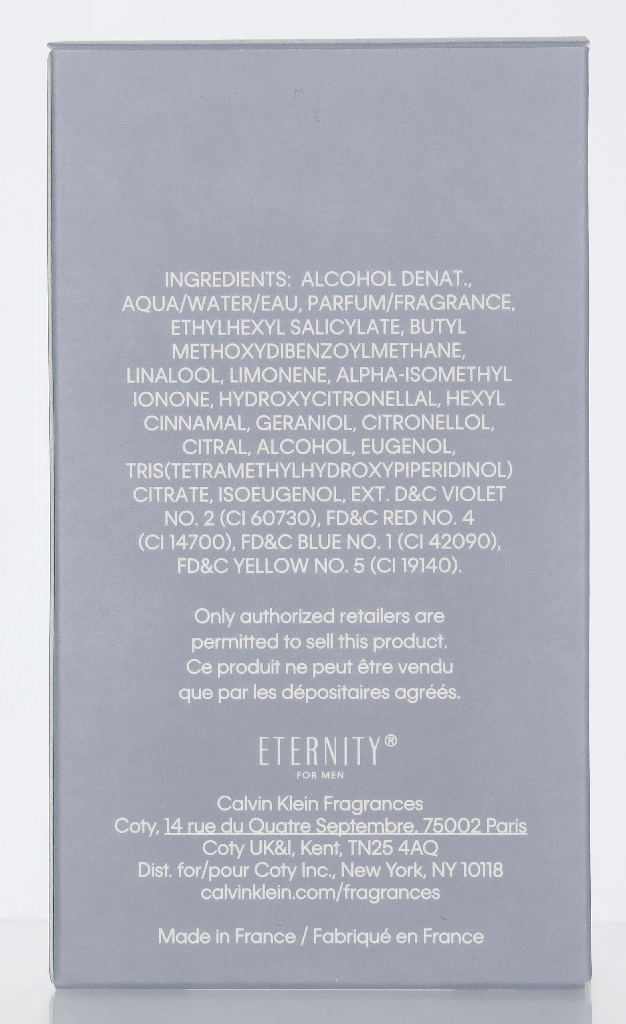 Calvin Klein Eternity Aqua For Men Eau de Toilette Spray