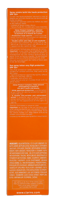 Clarins Milky Sun Spray SPF50+ 150 ml