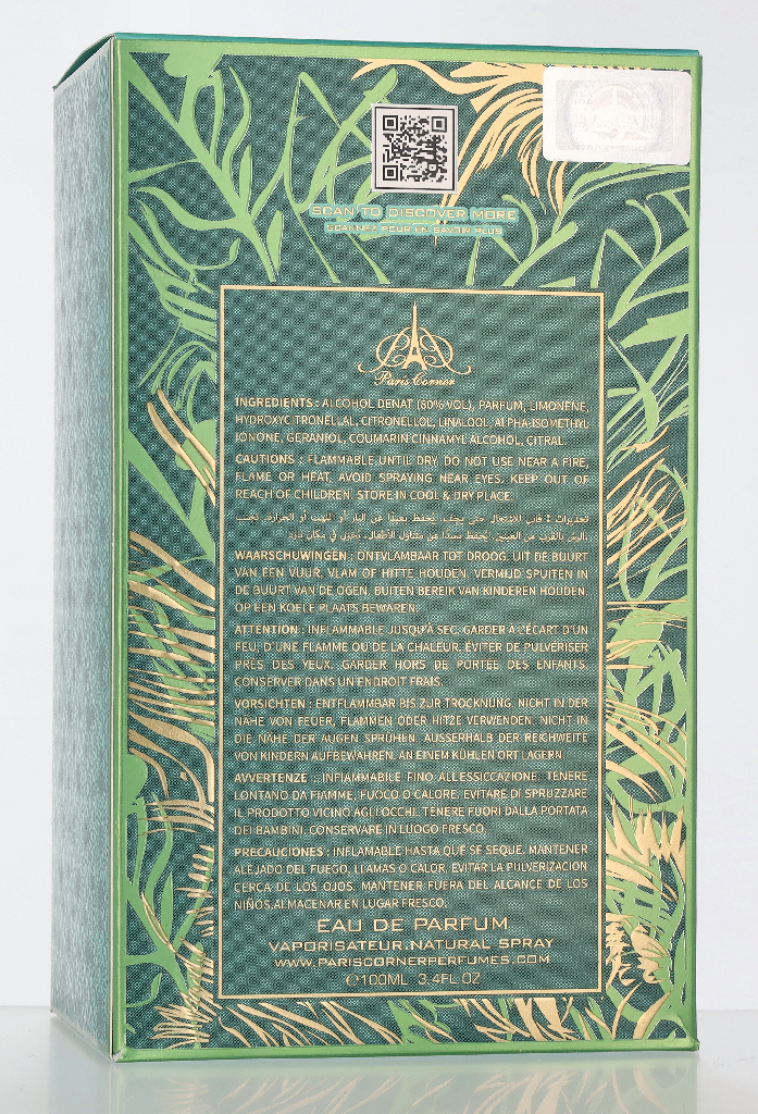 Paris Corner Khair Pistachio Edp Spray 100 ml