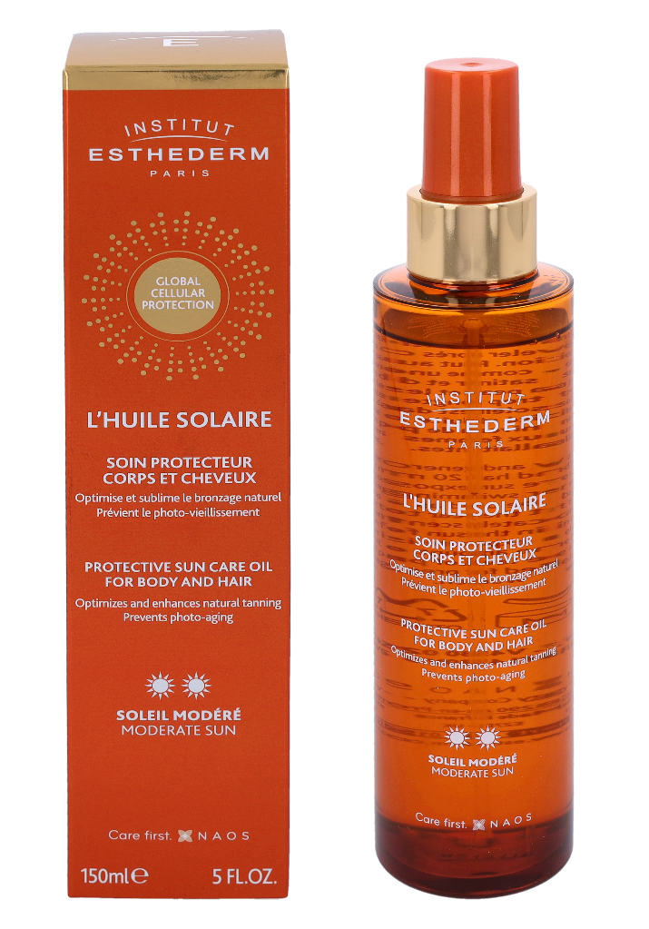 Esthederm Protective Sun Care Oil - Moderate 150 ml