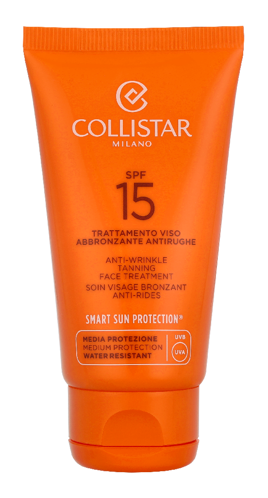 Collistar Anti-Wrinkle Tanning Face Treatment SPF15 50 ml