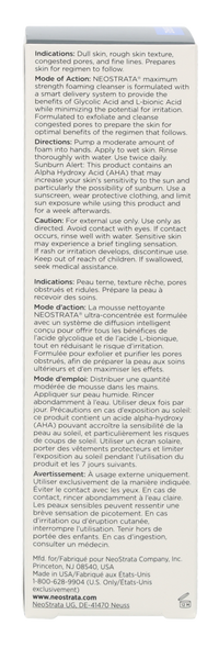 Neostrata Foaming Glycolic Wash 125 ml