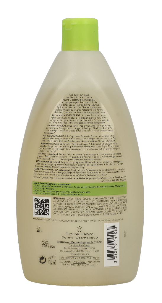 A-Derma Ultra-Rich Shower Gel