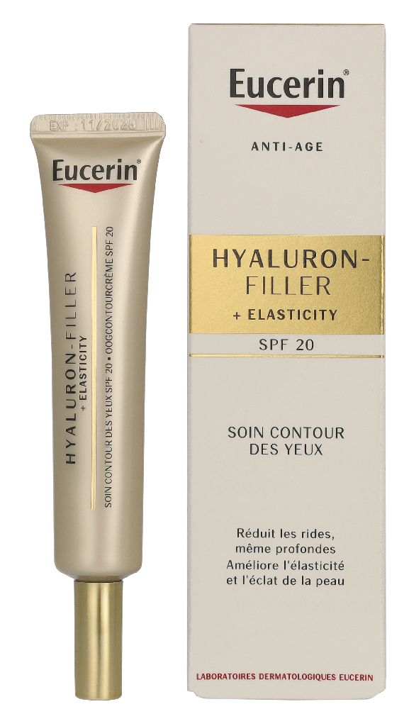 Eucerin Hyaluron-Filler + Elasticity Eye Contour Cream SPF20 15 ml