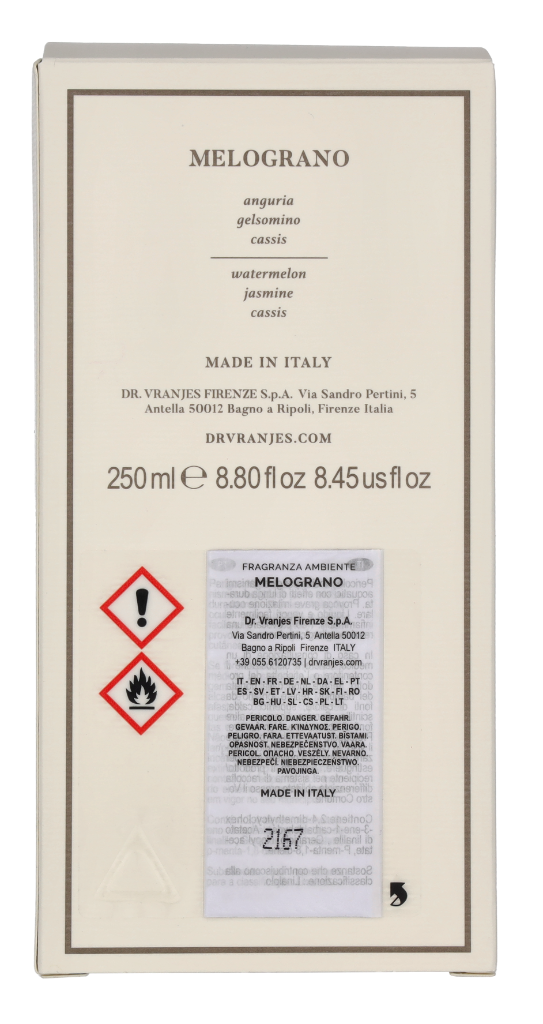 Dr. Vranjes Melograno Scented Stick Diffuser 250 ml