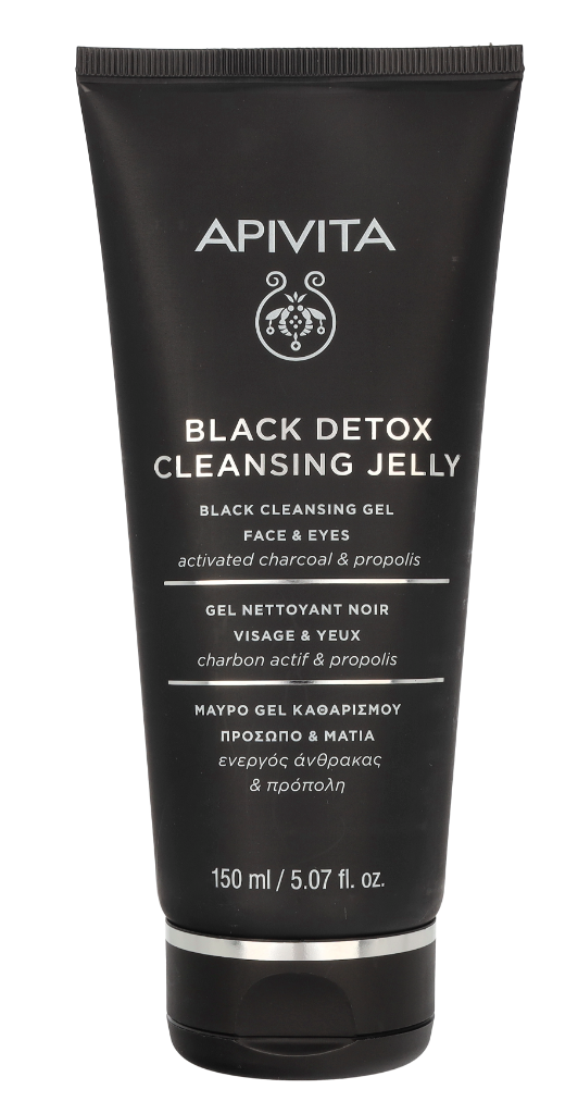 Apivita Black Cleansing Gel 150 ml