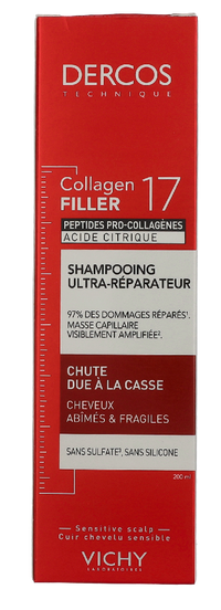 Vichy Dercos Ultra-Repair Shampoo 200 ml