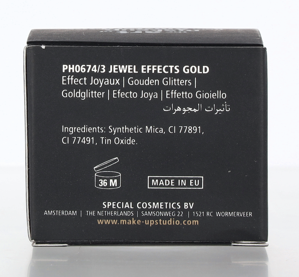 Make-Up Studio Jewel Effects Gold Glitter Eyeshadow 4 g