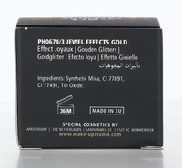 Make-Up Studio Jewel Effects Gold Glitter Eyeshadow 4 g