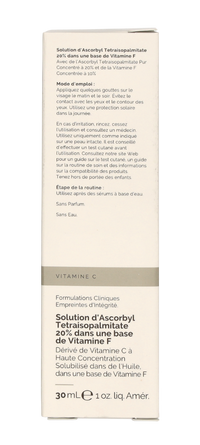 The Ordinary Ascorbyl Tetraisopalmitate Solution 20% 30 ml