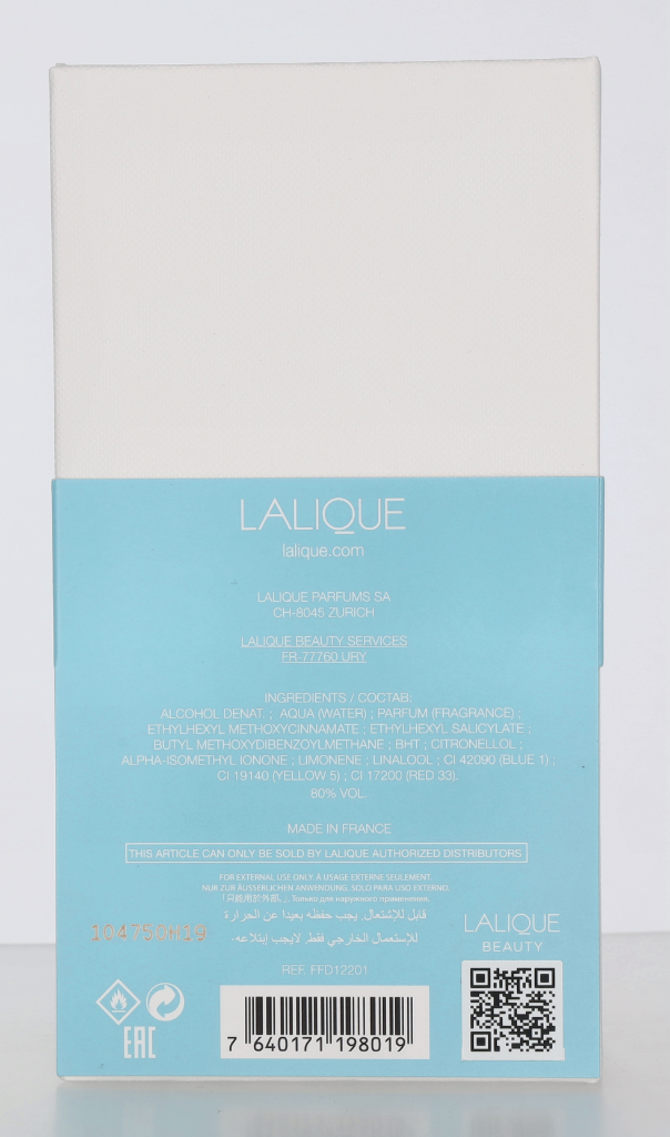 Lalique Blue Rise Edp Spray 100 ml