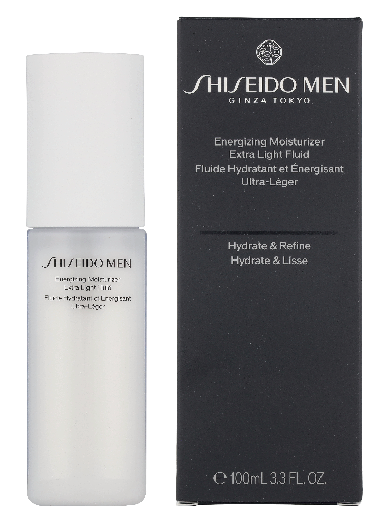 Shiseido Men Energizing Moisturizer Extra Light Fluid 100ml