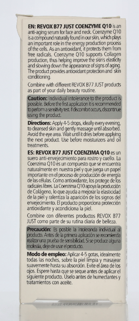 Revox B77 Just Coenzyme Q10 30 ml