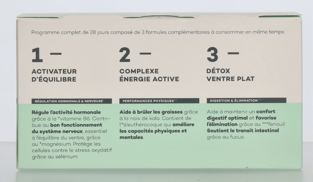 D-Lab Ventre Plat Set 3 stuk