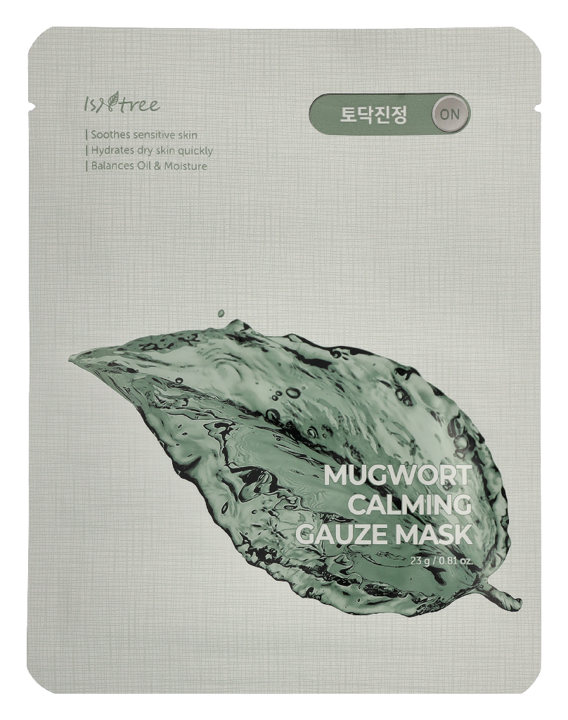 Isntree Mugwort Calming Gauze Mask 230 g