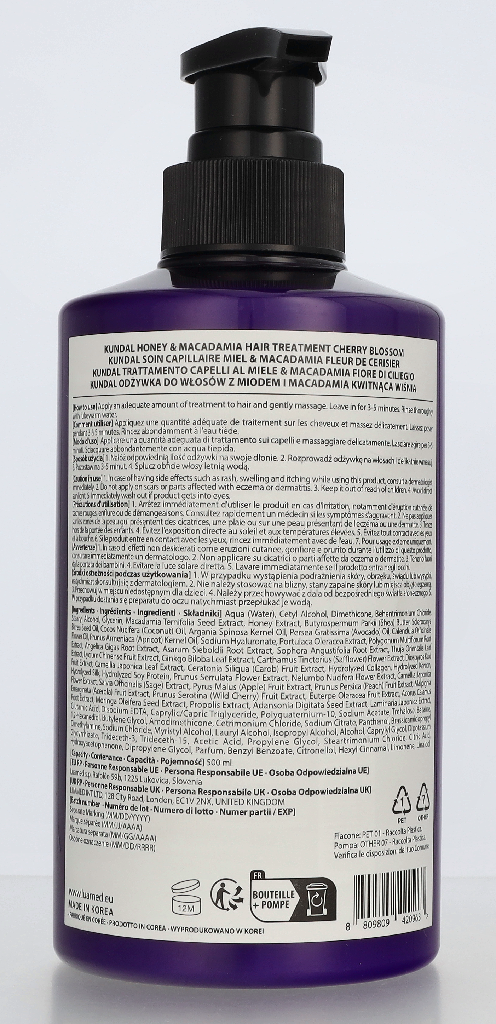 Kundal Honey & Macadamia Protein Treatment 500 ml
