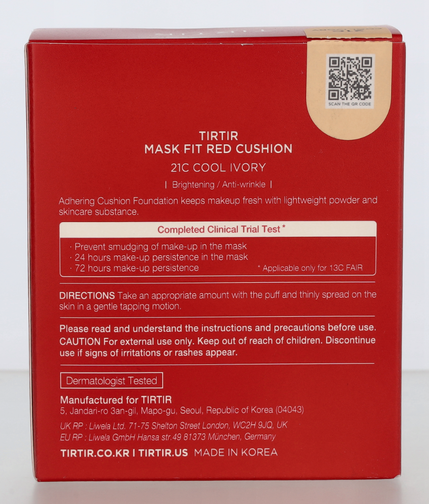 Tirtir Mask Fit Red Cushion Foundation SPF40 18 g