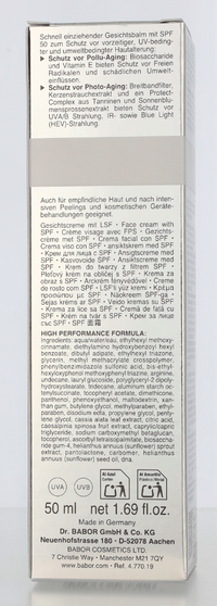 Babor Protect Cellular Protecting Balm SPF50 50ml