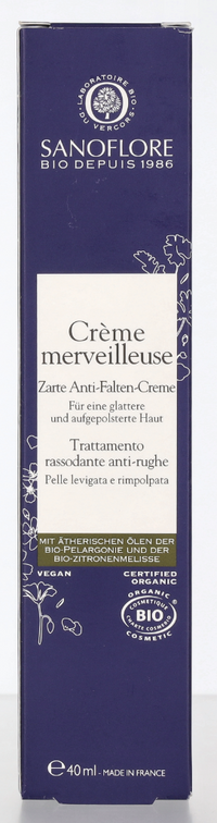 Sanoflore Creme Merveilleuse Firming Light Moisturiser 40 ml