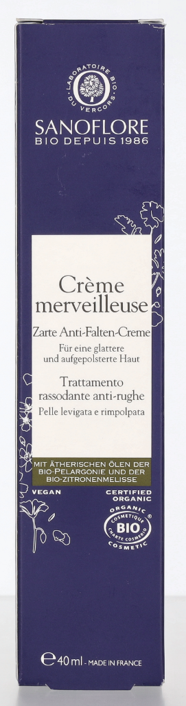 Sanoflore Creme Merveilleuse Firming Light Moisturiser 40 ml