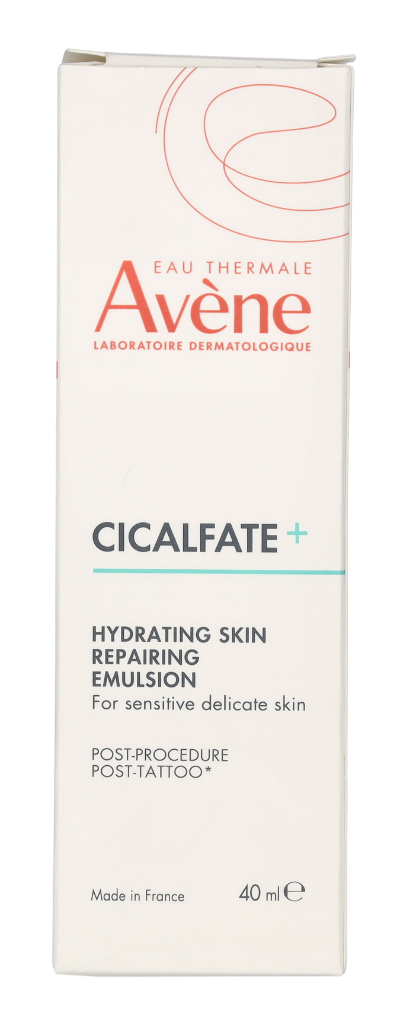 Avene Cicalfate+ Hydrating Skin Repairing Emulsion 40 ml