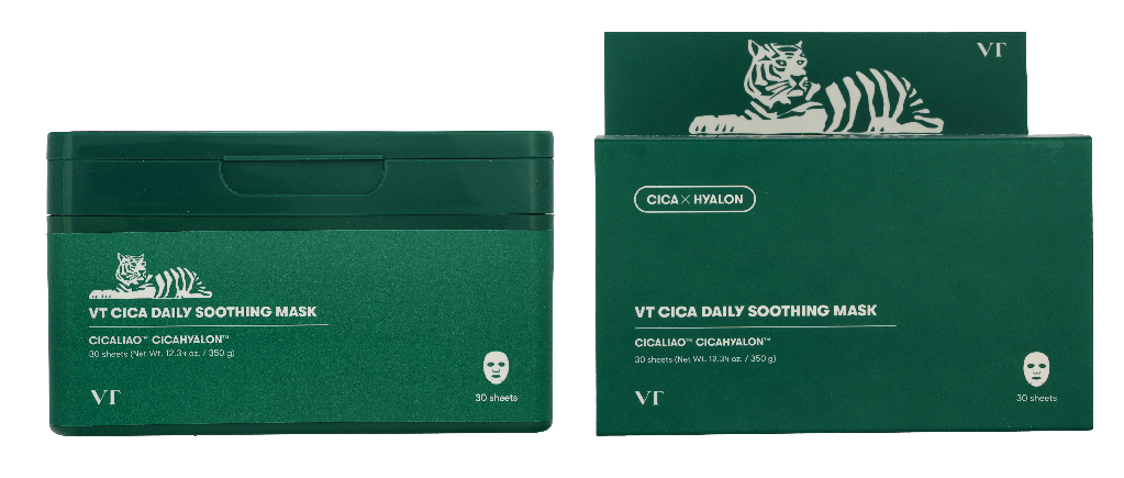 VT Cosmetic Cica Daily Soothing Mask 30 piece