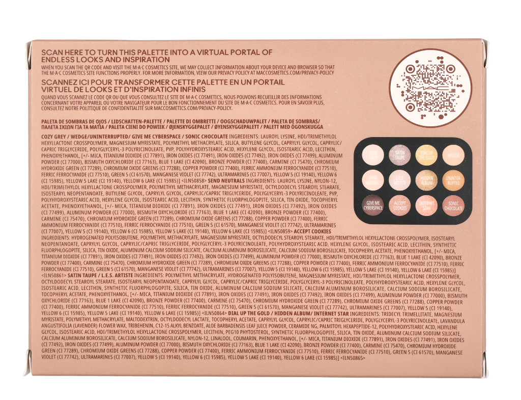 MAC Connect In Colour Eyeshadow Palette 12.20 g