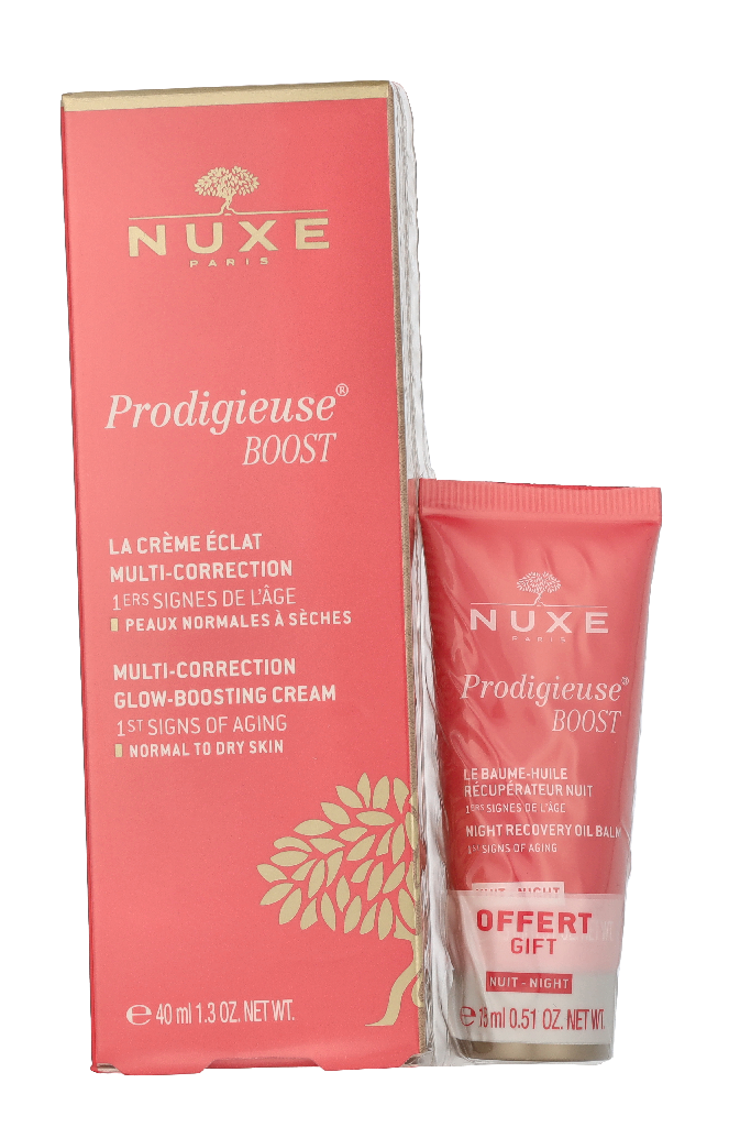 Nuxe Prodigieuse Boost Multi-Correction Silky Cream Set 55 ml