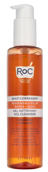 RoC Multi Correxion Revive & Glow Vitamin C Gel Cleanser 177 ml