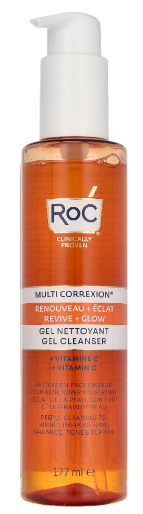 RoC Multi Correxion Revive & Glow Vitamin C Gel Cleanser 177 ml
