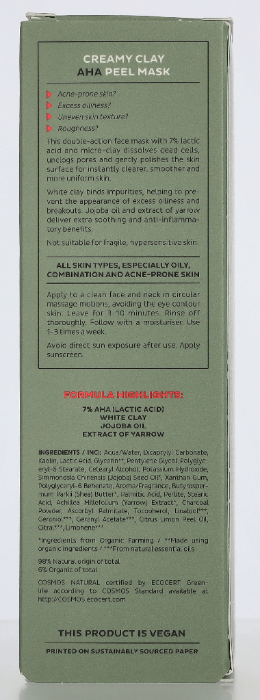 Madara Peel Creamy Clay AHA Peel Mask 60 ml