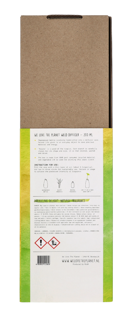 We Love The Planet 100% Essential Oil Diffuser 200 ml