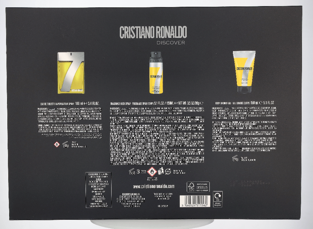 Cristiano Ronaldo CR7 Discover Giftset