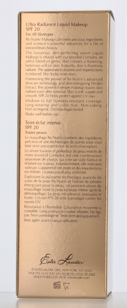 E.Lauder Re-Nutriv Ultra Radiance Liquid Makeup SPF20/PA