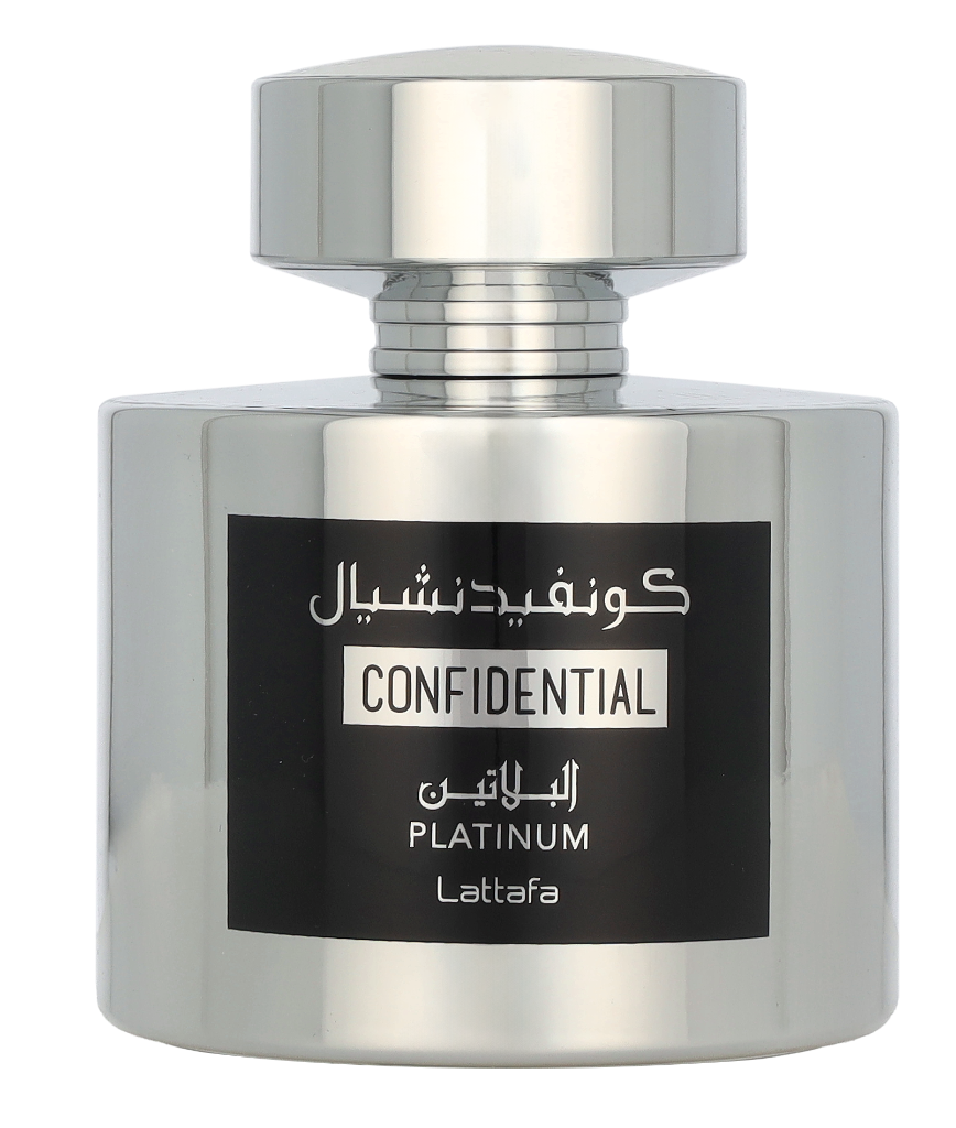 Lattafa Confidential Platinum Eau de Parfum Spray 100 ml