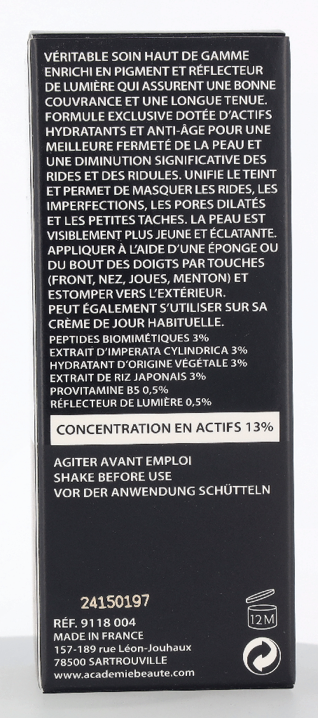 Academie Regenerating Treatment Foundation 30 ml