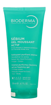 Bioderma Sebium Gel Moussant Actif Foaming Gel 200 ml