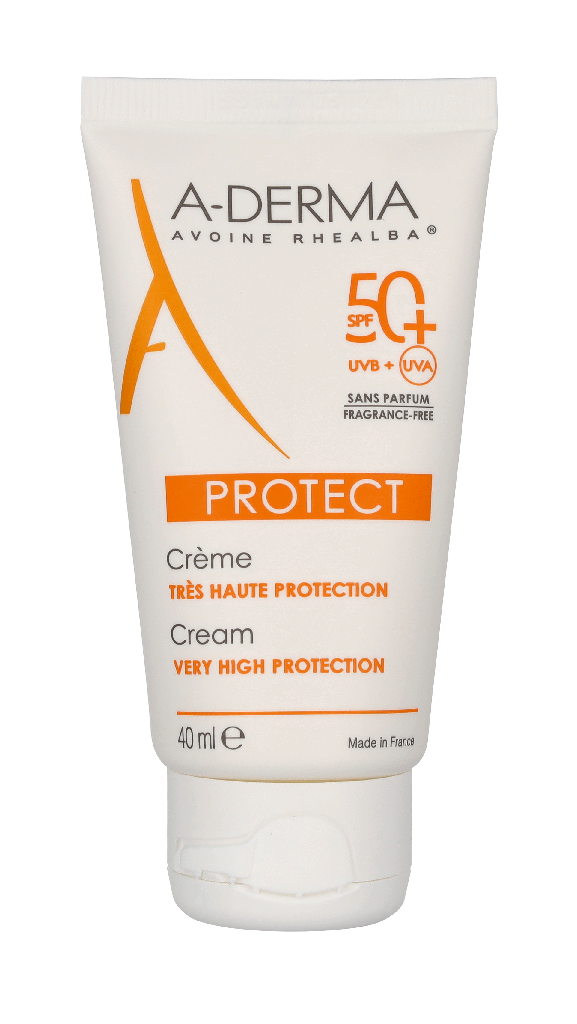 PROTECT CREME SOLAIRE VISAGE SPF50+ SANS PARFUM PROTECT CREME SANS PARFUM 50+ - TB 40ml 40 ml