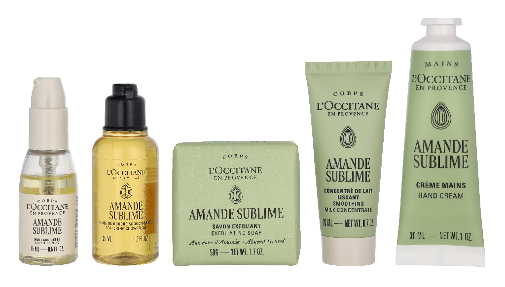 L'Occitane Almond Sublime Routine Giftset 150 ml