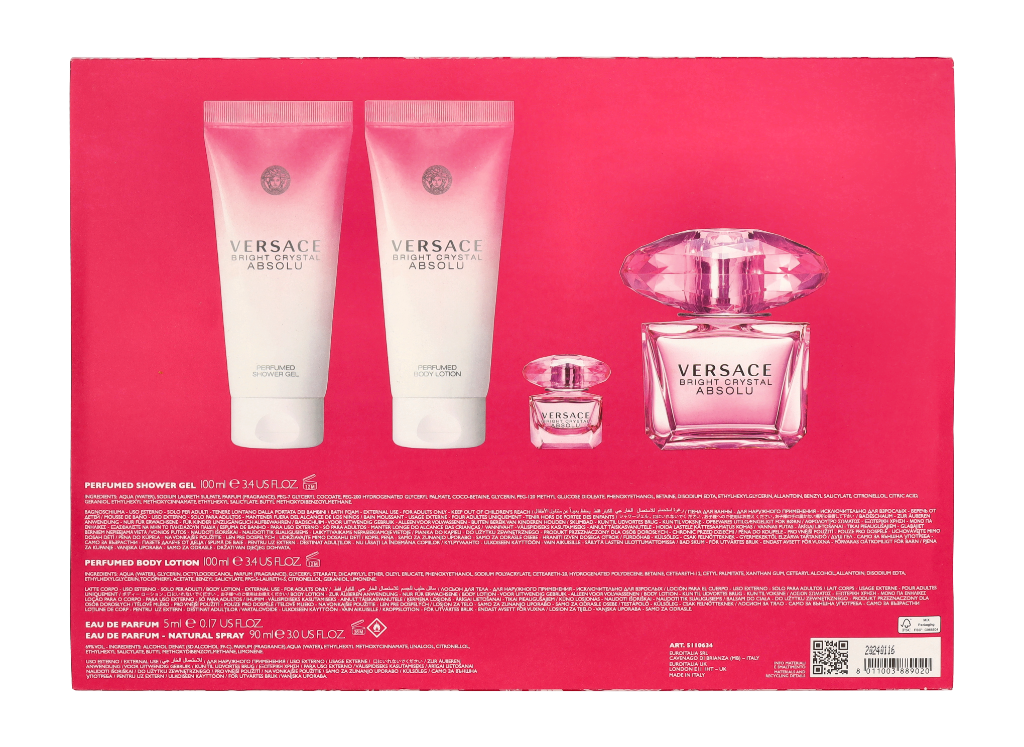 Versace Bright Crystal Absolu Giftset