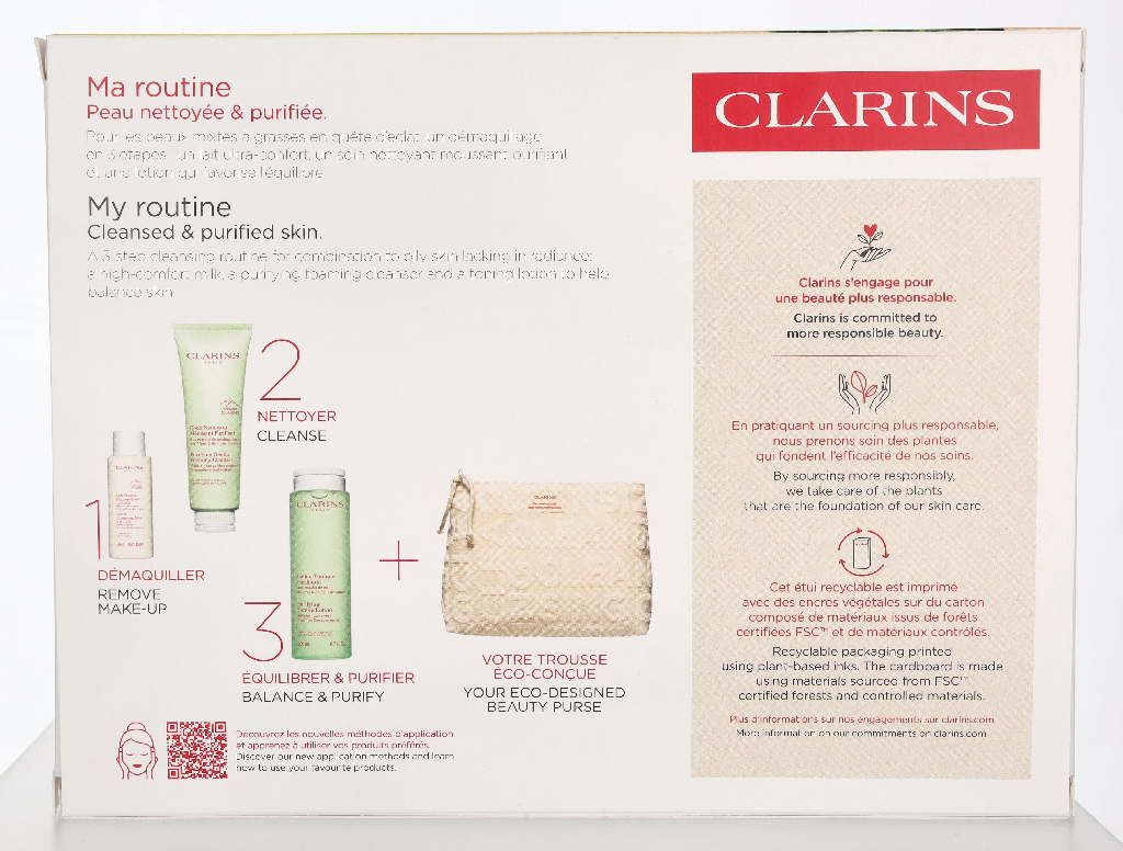 Clarins Cleansing Combination Set 375 ml