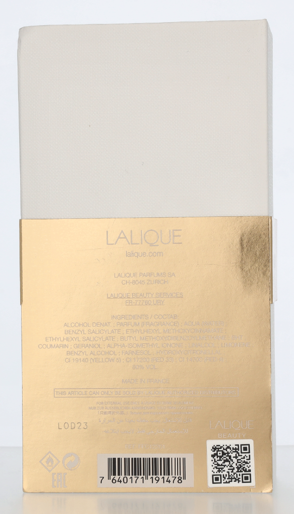 Lalique Sweet Amber Edp Spray 100 ml