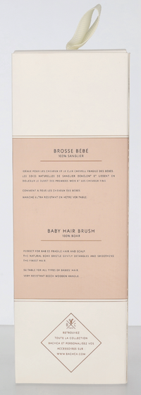 Bachca Paris Baby Wooden Hair Brush 1 piece