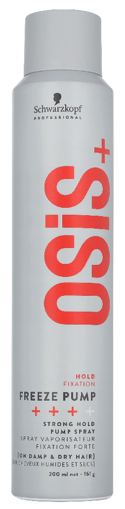 Schwarzkopf Osis+ Freeze Pump Strong Hold Hairspray 200 ml