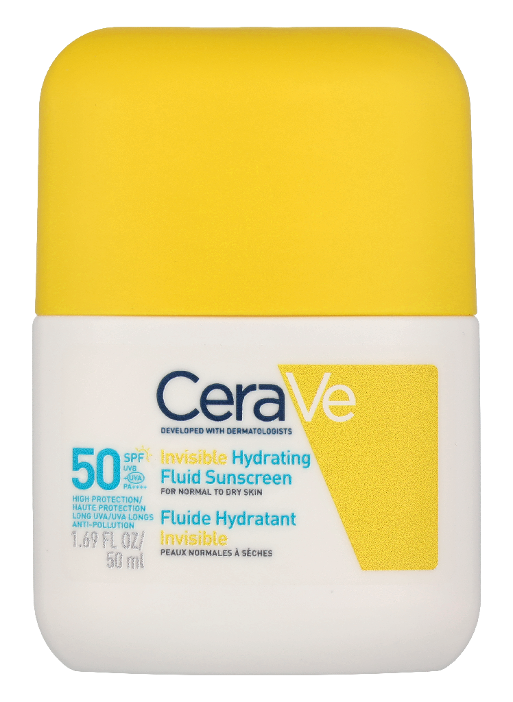 CeraVe Invisible Hydrating Fluid Sunscreen SPF 50 50 ml