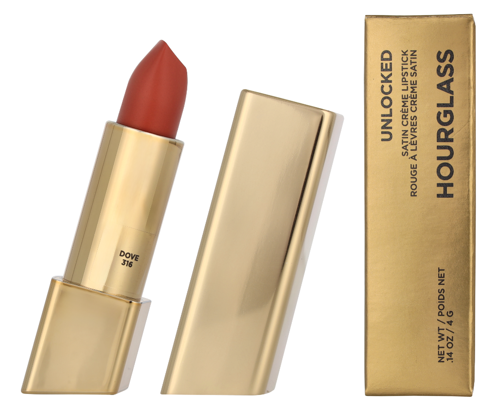 Hourglass Unlocked Satin Creme Lipstick 4 g
